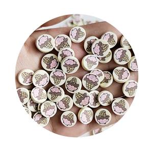 5mm 10mmアイスクリームクレイスライスデザートポリマークレイスプリンクルタンブラーシェーカーカードスライムプロジェクトデコレーション用 - Product Image 3