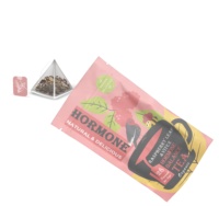 Mélange de tisane de feuilles de framboisier rouge pour l'équilibre hormonal féminin – Thé santé savoureux en sachets