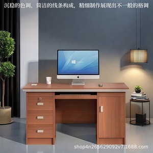 Modern <b>Computer</b> <b>Desk</b> With Drawer Rectangle Desktop Particleboard Home Office Furniture Single Seat Study <b>Desk</b> - Product Image 3