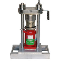 Presse à huile manuelle hydraulique à froid pour beurre de cacao