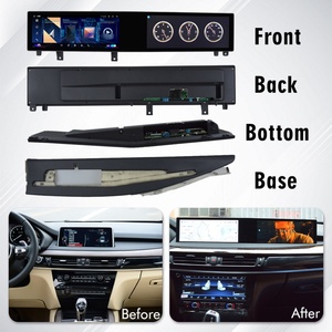 Navihua New Design 21inch Dual Screen Android Car Radio GPS Navigation Multimedia DVD Player for BMW X5 X6 F15 F16 NBT <b>System</b> - Product Image 5