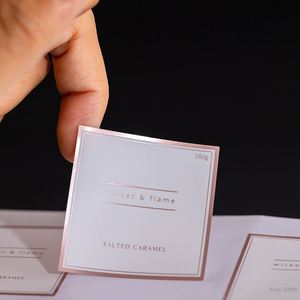Etiquetas Adhesivas Personalizadas de Vinilo Impermeable para Embalaje de Productos, Impresión al por Mayor, Etiquetas con Logotipo de Marca en Blanco, Troqueladas - Product Image 1