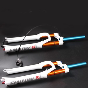 DH Suspension pneumatique <span class=keywords><strong>26</strong></span> <span class=keywords><strong>fourche</strong></span> de vélo 27.5 alliage d'aluminium-magnésium vtt <span class=keywords><strong>fourche</strong></span> vélo - Product Image 1