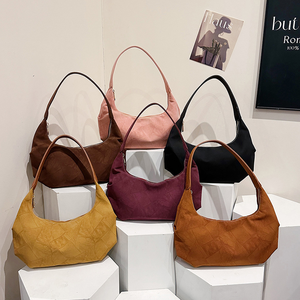 Borsa a Mezzaluna Vintage in Pelle PU per Uso Quotidiano Femminile alla Moda - Product Image 6