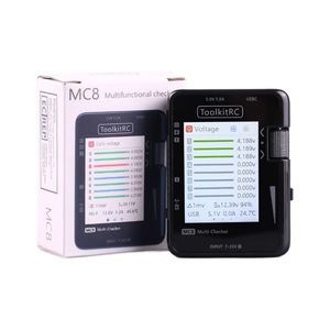 Toolkitrc เครื่องชาร์จอเนกประสงค์ MC8 5V 3A พร้อมไฟ LED แสดงสถานะสำหรับแบตเตอรี่มาตรฐาน1-8S - Product Image 2