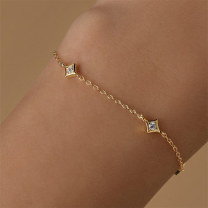 Nuevo Brazalete de Moda con Circonita, Estrella y Ojo Azul, Cruz Clásica de Plata 925 - Product Image 5