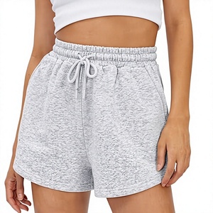 Pantalones Cortos de Verano para Mujer y Niña, con Logotipo Personalizado, de Cintura Alta Elástica, de Secado Rápido, con Efecto Levanta Glúteos, de Spandex - Product Image 1