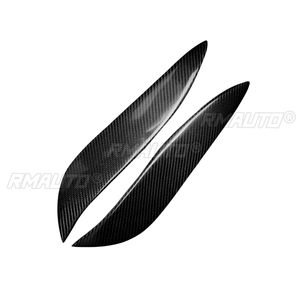 1 par de cubiertas de fibra de carbono real para faros delanteros de coche, para Toyota Supra 1993 1994 1995 1996 1997 1998, accesorios para coche - Product Image 2
