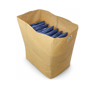 Bolsa de Papel Resistente con Fondo Plano Personalizada para Embalaje Exterior y Entrega de Productos Textiles Voluminosos Modelo P1-22 (Japón) - Product Image 1