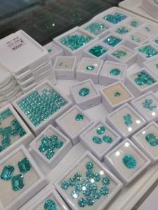 Gioielli e Accessori: <span class=keywords><strong>Pietra</strong></span> Yag <span class=keywords><strong>Paraiba</strong></span> Taglio a Cuore, <span class=keywords><strong>Pietra</strong></span> Sciolta Creata in Laboratorio per Creazione di Gioielli - Product Image 6