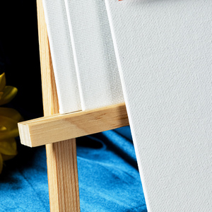 Deli EC280-4 peinture à l'huile cadre <span class=keywords><strong>toile</strong></span> avec cadre lin peint à la main <span class=keywords><strong>acrylique</strong></span> planche à dessin blanc peinture ensemble d'outils - Product Image 3