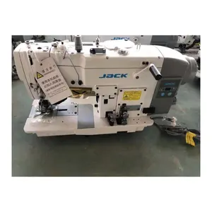 二手亚眼机中国供应商杰克T781D直驱平缝机扣孔机价格