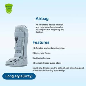 אורטודית קרסול רגל אורטודית עבור שבר אוויר השחזור הליכה יצוק מייצב שבר וולקר - Product Image 3