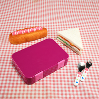 Aohea Boîte à lunch étanche Offre Spéciale réutilisable Boîte à lunch japonaise carrée détachable avec sac