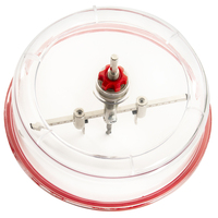 Scie cloche réglable OEM ABS pour découpe de contreplaqué, fabrication de luminaires encastrés, lame de coupe précise argentée