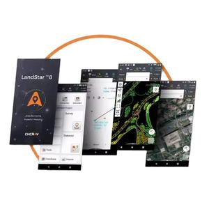 CHC Landstar 8 GNSS Receiver Powerful RTK Field Software <strong>Android</strong> OS Data Collecting <strong>APP</strong> <strong>Program</strong> for RTK Surveying - Product Image 1