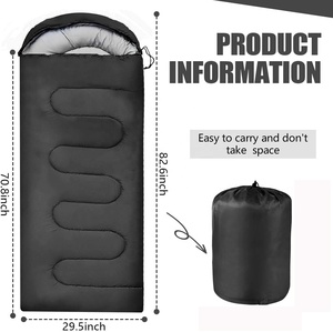 Sacs <span class=keywords><strong>de</strong></span> <span class=keywords><strong>couchage</strong></span> portables pour le camping, pour adultes et enfants, 4 saisons, par temps <span class=keywords><strong>froid</strong></span>, chauds, pour la randonnée, les voyages, l'intérieur et l'extérieur - Product Image 3