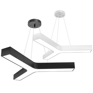 时尚现代设计吸顶吊灯无闪烁36W 60cm可调光Y型吸顶LED吊灯 - Product Image 3