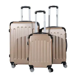 环保时尚风格优雅现代手提箱 abs 手推车行李