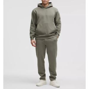 Pantalon de jogging ample et confortable pour homme, 100 % coton, respirant, personnalisable avec logo OEM, idéal pour l'entraînement et le sport. - Product Image 1