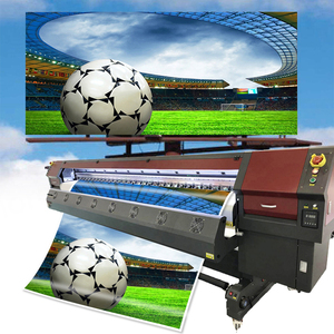 Impresora de Formato Grande de 3.2m BH-3204, Impresora de Inyección de Tinta para Pancartas con Cabezales de Impresión Konica 512i, Utilizada para Pancartas de PVC Flexibles y Vinilo - Product Image 4