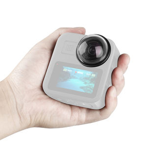 Caméra de sport Lentille 2 pièces Transparent Lentille En Verre Optique <span class=keywords><strong>Housse</strong></span> De Protection pour GoPro Max - Product Image 5