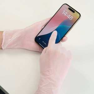 Gants en PVC à prix de gros, 100 pièces par boîte, gants en vinyle jetables sans <span class=keywords><strong>poudre</strong></span> pour les secteurs alimentaire et industriel - Product Image 5