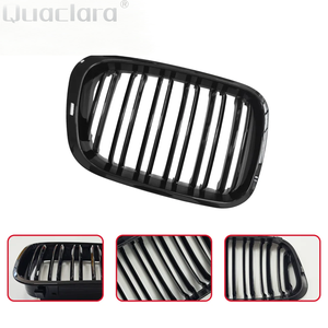 Grilles de calandre avant noires brillantes pour BMW Série 3 <span class=keywords><strong>E46</strong></span> 316i 318i <span class=keywords><strong>320i</strong></span> 323i 325i 328i 330i 1998 <span class=keywords><strong>1999</strong></span> 2000 2001 - Product Image 3