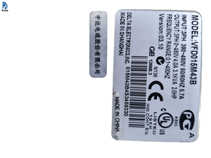 VFD015M43B ไดรฟ์ความถี่แปรผัน ตัวควบคุมความเร็วมอเตอร์ AC 3 เฟส 380V 1.5KW ตัวแปลงความถี่แบบปรับได้สำหรับอินดักเตอร์ - Product Image 1