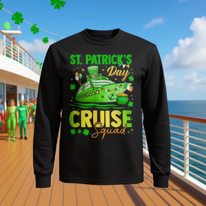 Camiseta de manga larga para el Día de San Patricio, ropa para el equipo de vacaciones familiares - Product Image 3