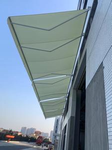 Auvent en aluminium auvent capteur de pluie contrôle auvent rétractable soleil raconte auvent motorisé rétractable pas cher enrouleur de chaîne fenêtre - Product Image 4