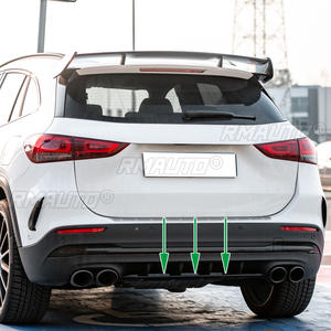 Diffuseur de pare-chocs arrière, lames de spoiler pour Mercedes-Benz Classe GLA H247 GLA180 200 220 GLA35 GLA45 AMG Line 2020+ - Product Image 6