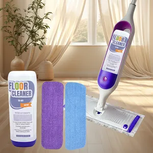 Multi-Surface Mop Kit For Floor Cleaning Fresh Scent Compatible With For Swiffe Replacement Floor Cleaning Solution