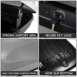 PONYAN <span class=keywords><strong>TOIT</strong></span> BOX Barre transversale <span class=keywords><strong>de</strong></span> <span class=keywords><strong>toit</strong></span> en alliage d'aluminium + ensemble <span class=keywords><strong>de</strong></span> <span class=keywords><strong>coffre</strong></span> étanche pour CX-<span class=keywords><strong>5</strong></span> Mazda 2017-2018 en matériau ABS durable - Product Image 3