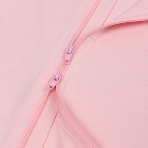 Combinaison en tissu de coton doux pour bébé pyjamas à pieds zippés pyjamas pour bébés filles garçons ensemble de pyjamas pour bébés avec mitaines - Product Image 5