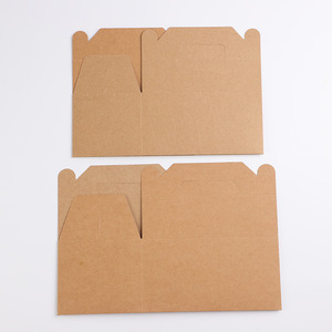 Boîte d'emballage alimentaire grand format en carton ondulé rigide recyclable avec logo personnalisé OEM/ODM, revêtement UV, pour <span class=keywords><strong>biscuits</strong></span>, snacks et pique-niques (vente en gros) - Product Image 3