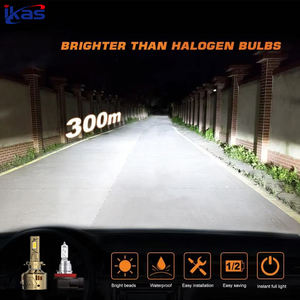 IKAS Usine Voiture Accessoires 400W Voiture Lumière Auto Phare H4 H7 H11 LED Phares Sanan 5080 Ampoule Led Phare H11 - Product Image 6