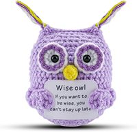 Poupée Abeille Crochet Fait Main Unique Poupée Faite à la Main Cadeau de Noël Cadeaux Inspirants Faits à la Main Abeille Crochet Positif Animal