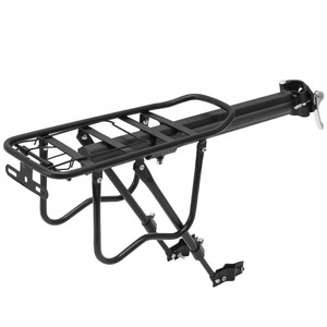 Estante trasero de <span class=keywords><strong>bicicleta</strong></span> ajustable de liberación rápida, tablero portabicicletas plegable Universal, estante de carga MTB - Product Image 1