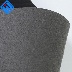 Cuero con Patrón de Tejido de Paja Negra con Revestimiento de Superfibra de 1.4 mm, Material Especial para Coser Volantes, Asientos de Coche y Reposabrazos - Product Image 1