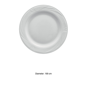 Assiette à dessert Arcadia 19 cm Lubiana - Product Image 3
