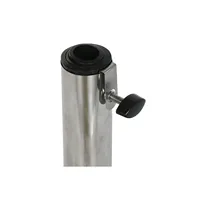 Parasol Granito avec base en acier inoxydable, hauteur 41 cm, 38x38 cm, 24 kg, réglable