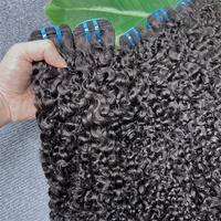 Nouvel Arrivage 12A 15A Lots de Cheveux Humains Vierges Double Drawn, Cheveux Naturels Vietnamiens Alignés Cuticules, Cheveux Humains Bouclés Birmans