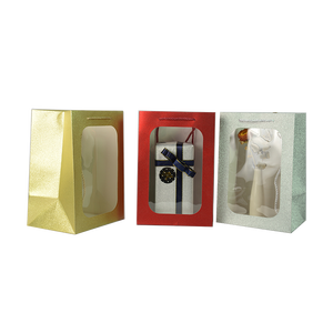 أكياس تغليف هدايا شفافة بتصميم عيون القطط من ورق PP المقوى، مطلية بمادة مائية فاخرة، مصنوعة من مواد معاد تدويرها للأحذية والملابس - Product Image 2