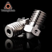 Trianglelab E-V6 buse en cuivre plaqué résistant antiadhésif haute Performance pour imprimantes 3D Hotend M6 filetage pour V6 Hotend Prusa