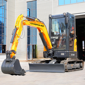 Mini-excavatrice sur chenilles hydraulique neuve à prix d'usine, machine de terrassement 2 tonnes, 3 prix, faible entretien - Product Image 1