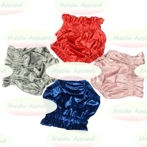 Ad-1 Bloomies in Velluto Metallizzato per Bambina, Regalo di Halloween, Pantaloncini alla Moda per Ragazze, Shorts Femminili in Velluto di Alta Qualità - Product Image 2