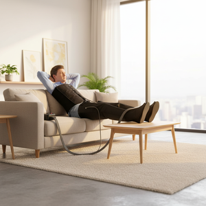 Bottes de récupération à compression d'air électriques COSMO, masseur pour <span class=keywords><strong>pieds</strong></span>, mollets et jambes, technologie de vide, <span class=keywords><strong>appareil</strong></span> de relaxation pour athlètes sportifs - Product Image 6