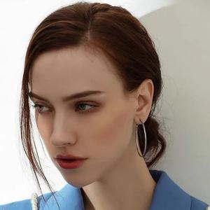 <span class=keywords><strong>Orecchini</strong></span> a cerchio grandi lisci in <span class=keywords><strong>acciaio</strong></span> inossidabile esagerano l'orecchino ad anello rotondo in oro con cerchio <span class=keywords><strong>chirurgico</strong></span> per gioielli da <span class=keywords><strong>donna</strong></span> - Product Image 3