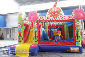 2020 popular kids enclosed trampoline bouncer inflatable castles section with prices - Product Image 3